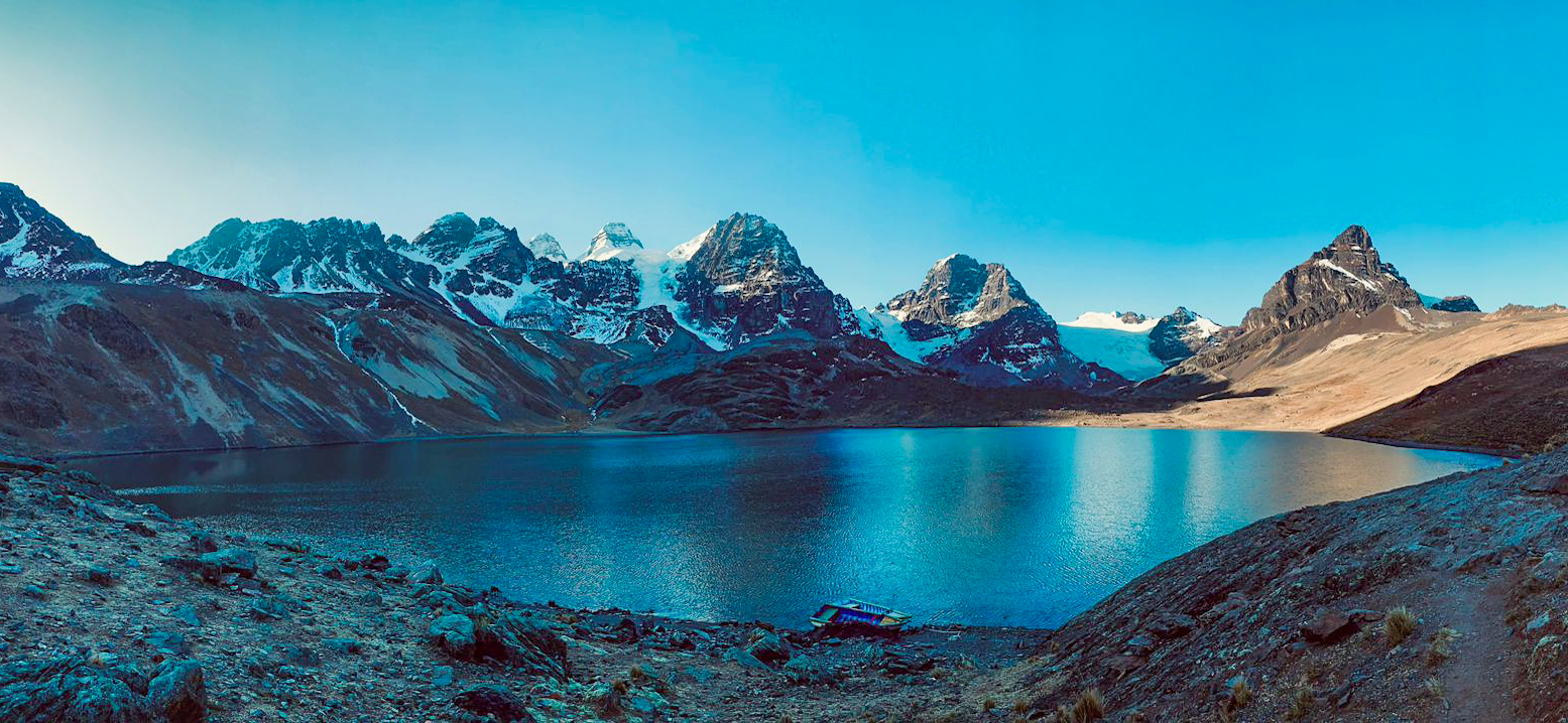 LAGUNA CHIAR KHOTA OU CHIYAR QUOTA - CORDILHEIRA REAL BOLIVIANA - 4.595MSNM