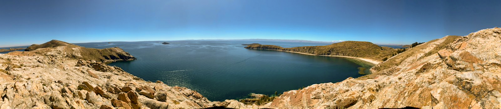 LAGO TITICACA - FROTEIRA PERÚ X BOLÍVIA